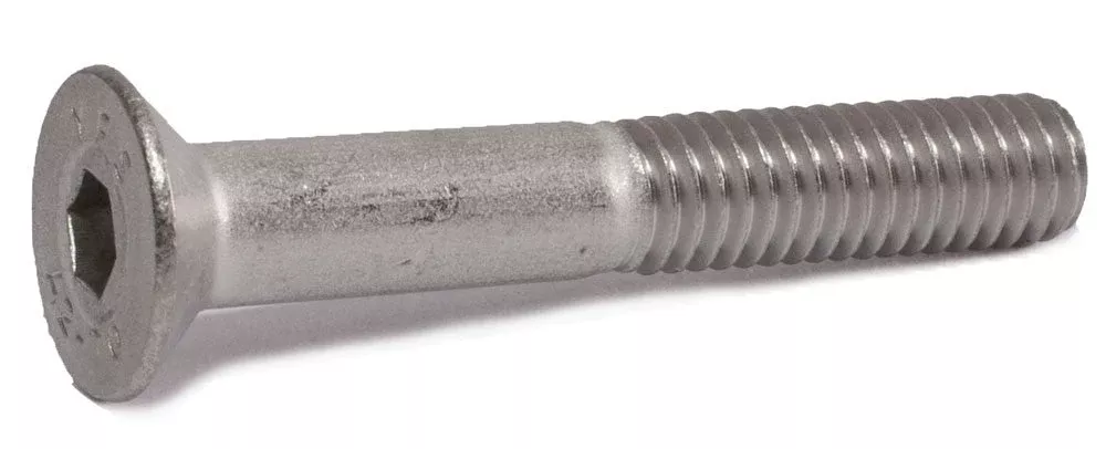 M16-2.00 x 50 Flat Socket Cap Screw DIN 7991 18-8 (A2) Stainless Steel