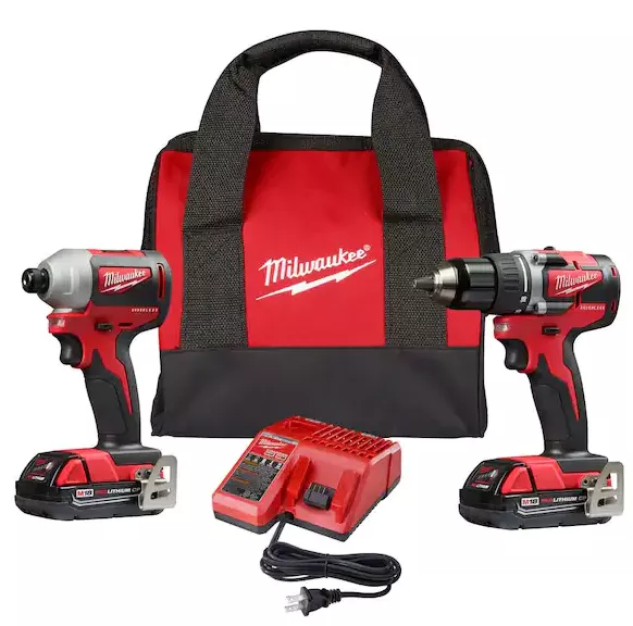 M18 2-tool Brushless Cordless Drill/driver & Impact Driver Combo Kit