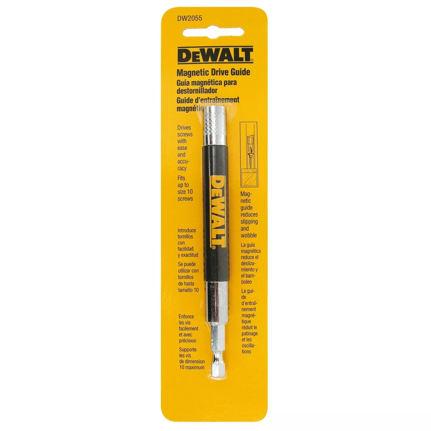 Magnetic Drive Guide, 6 In.