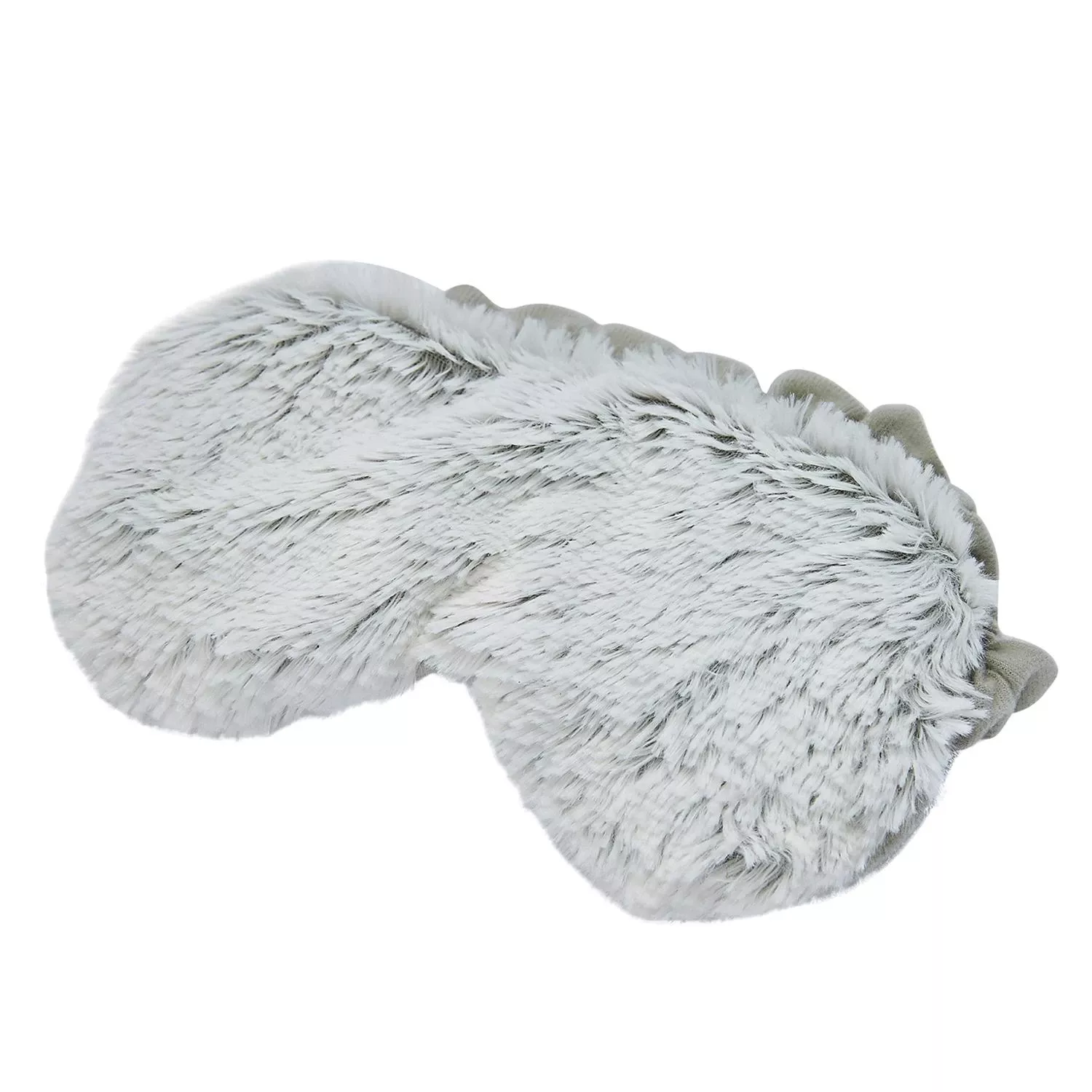 Marshmallow Gray Eye Mask - Microwavable, Scented, 8.5" Length