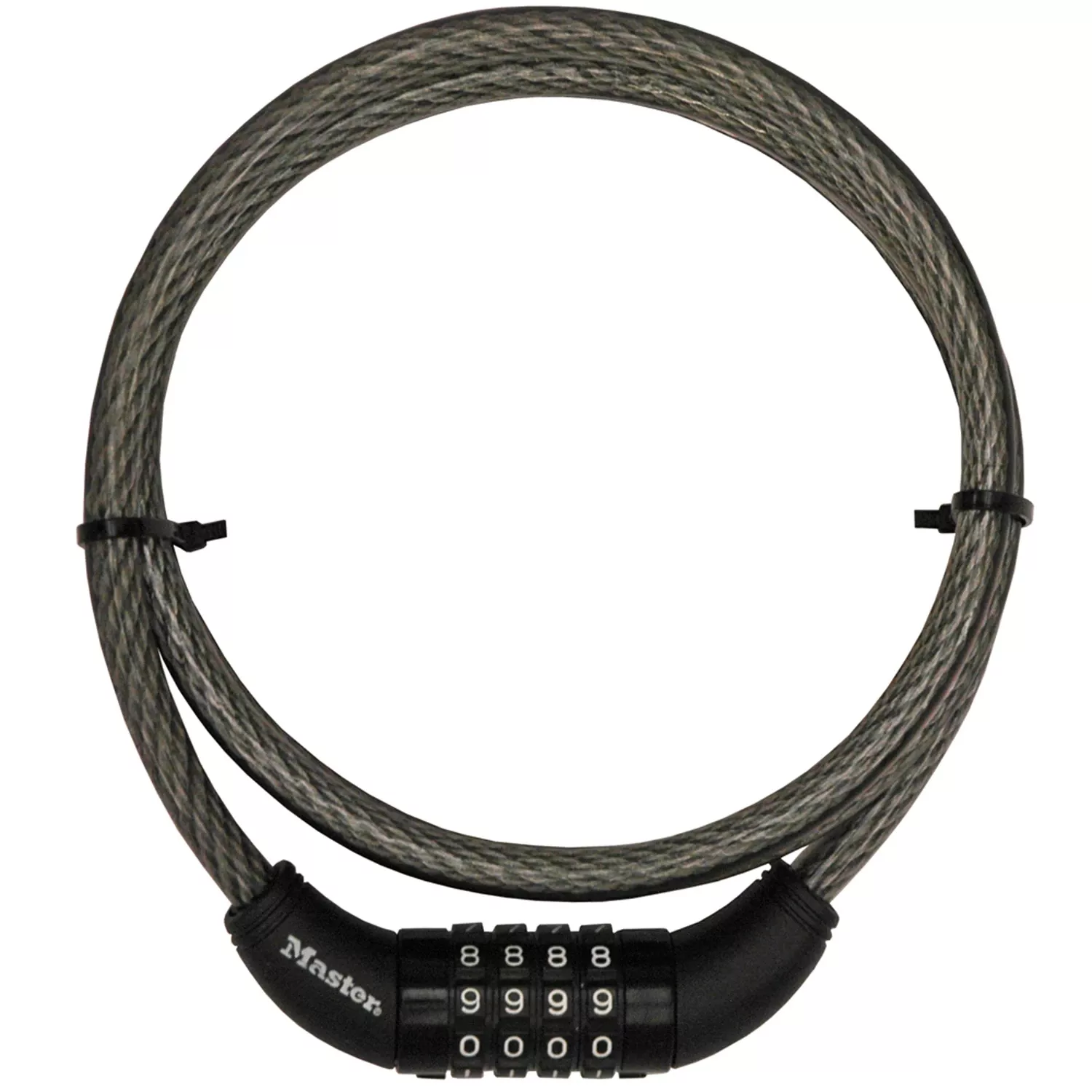 Master Lock 3/8 In. D X 60 In. L Vinyl Coated Steel Locking Cable