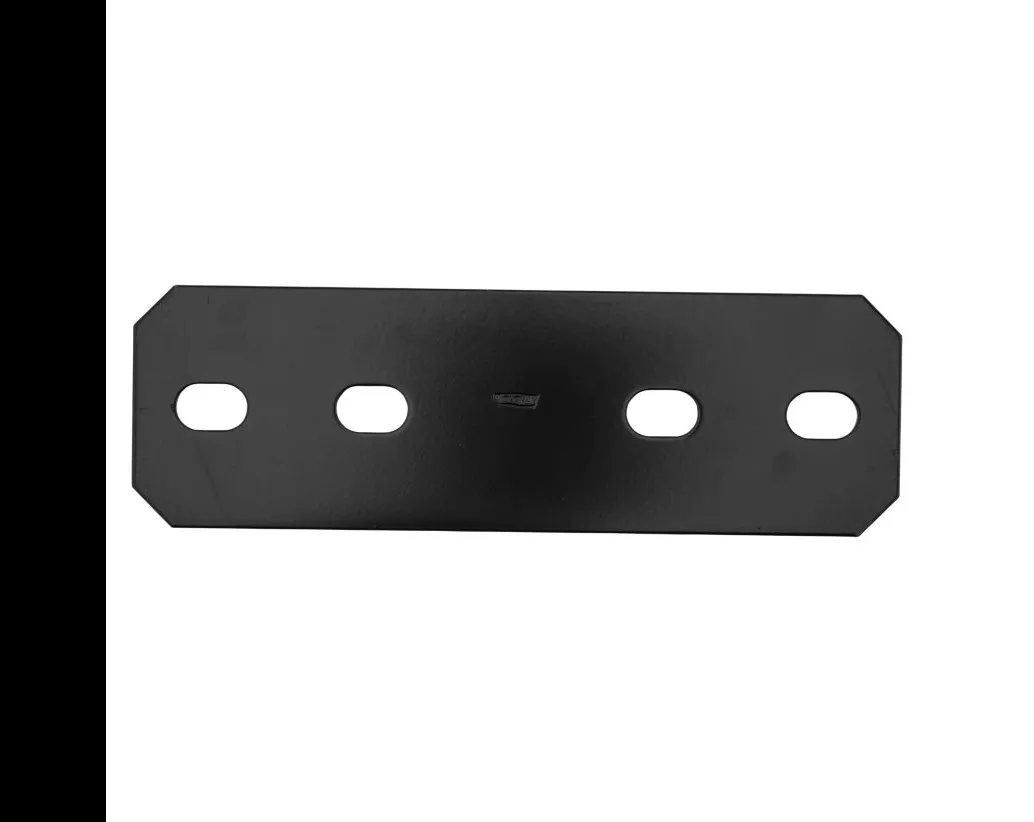 Mending Brace, Black Coated Steel, 9-1/2 In.
