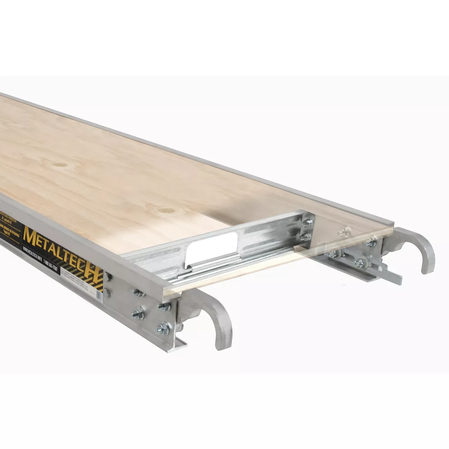 Metal Tech Aluminum/plywood Silver/tan Scaffold Platform 1 Pk