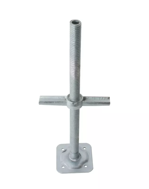 Metal Tech Steel Silver Leveling Jack 1 Pk