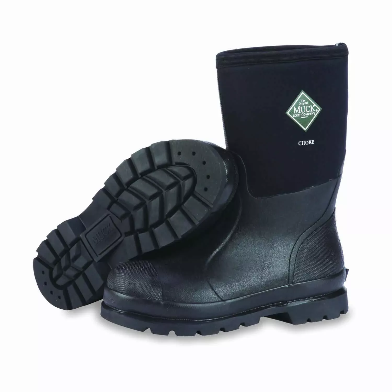 Mid Chore Boots, Black, Men's 11