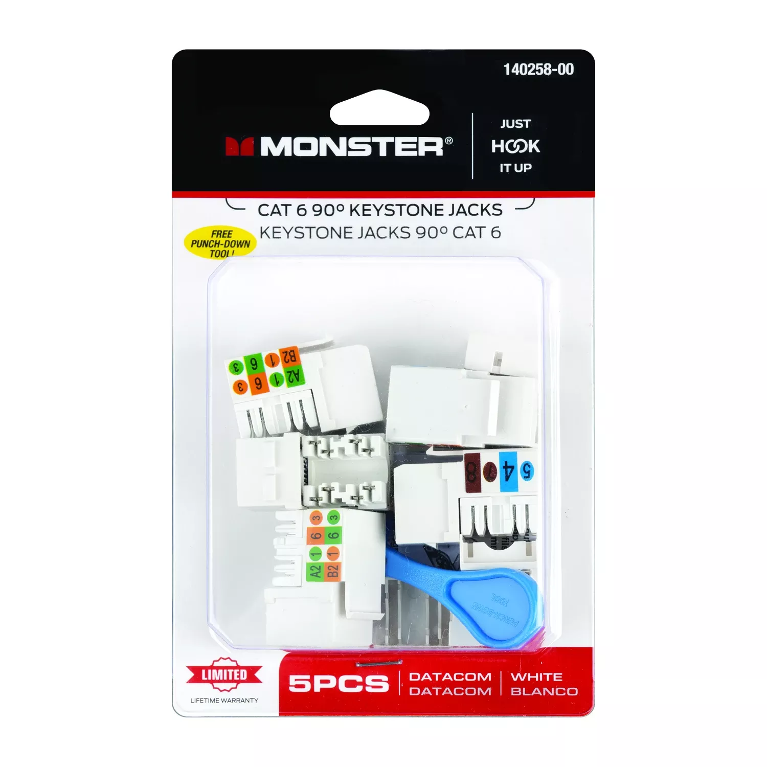 Monster Just Hook It Up Adapter 5 Pk