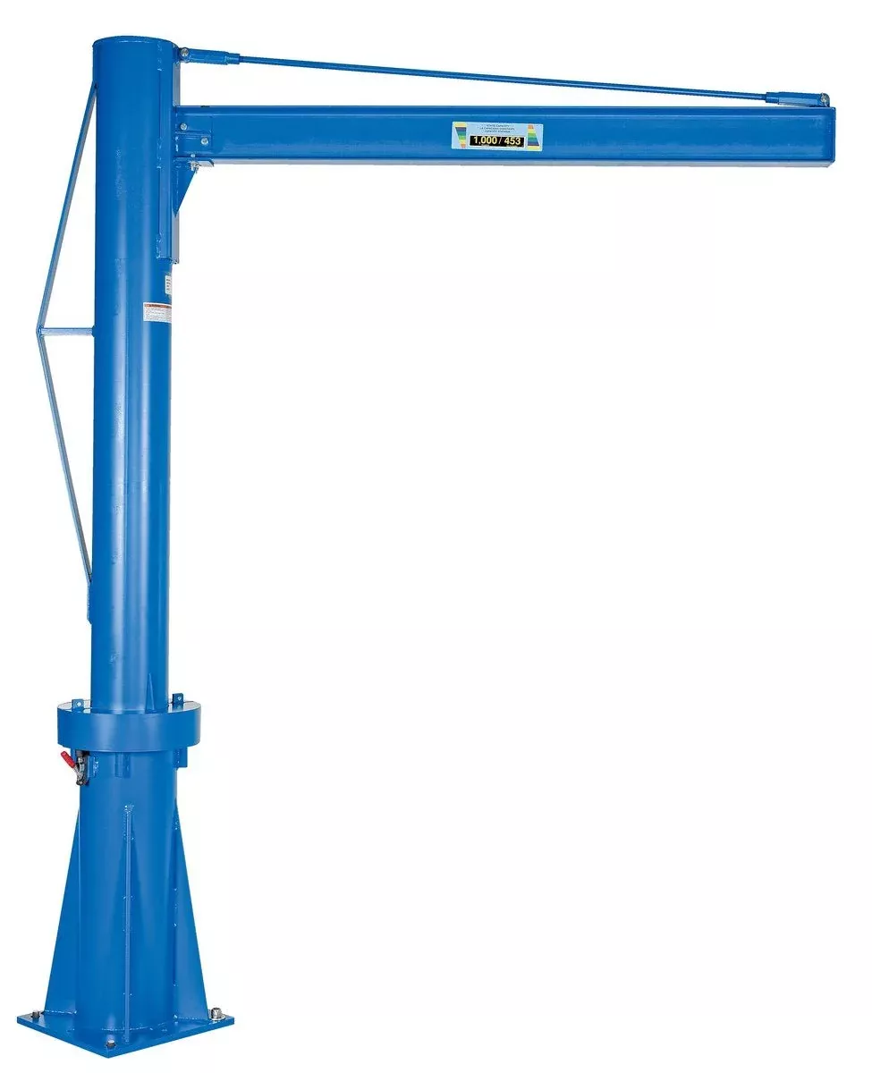 Multi-Station Transportable Jib Cranes