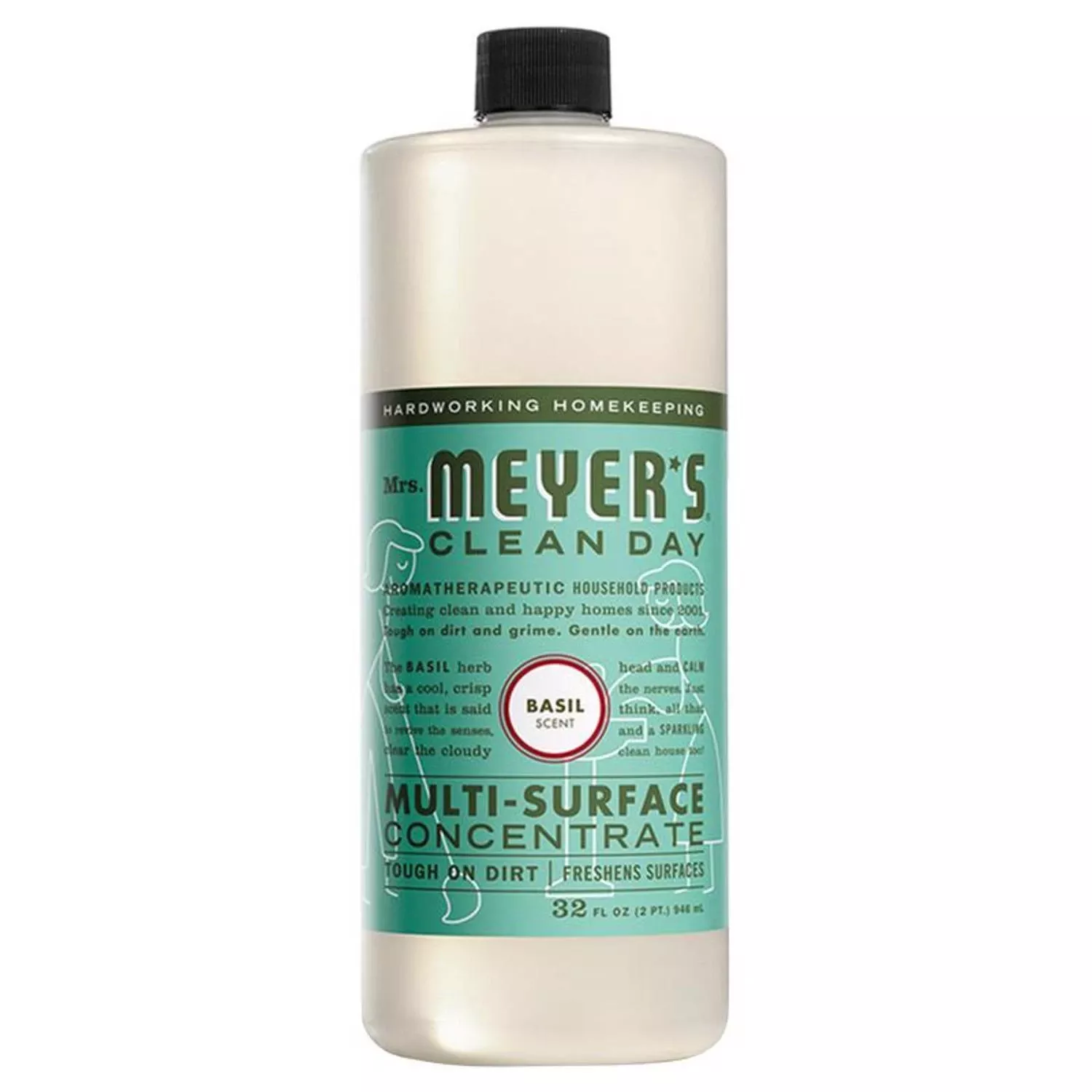Multi-surface Cleaner, Basil, 32 Oz. Concentrate