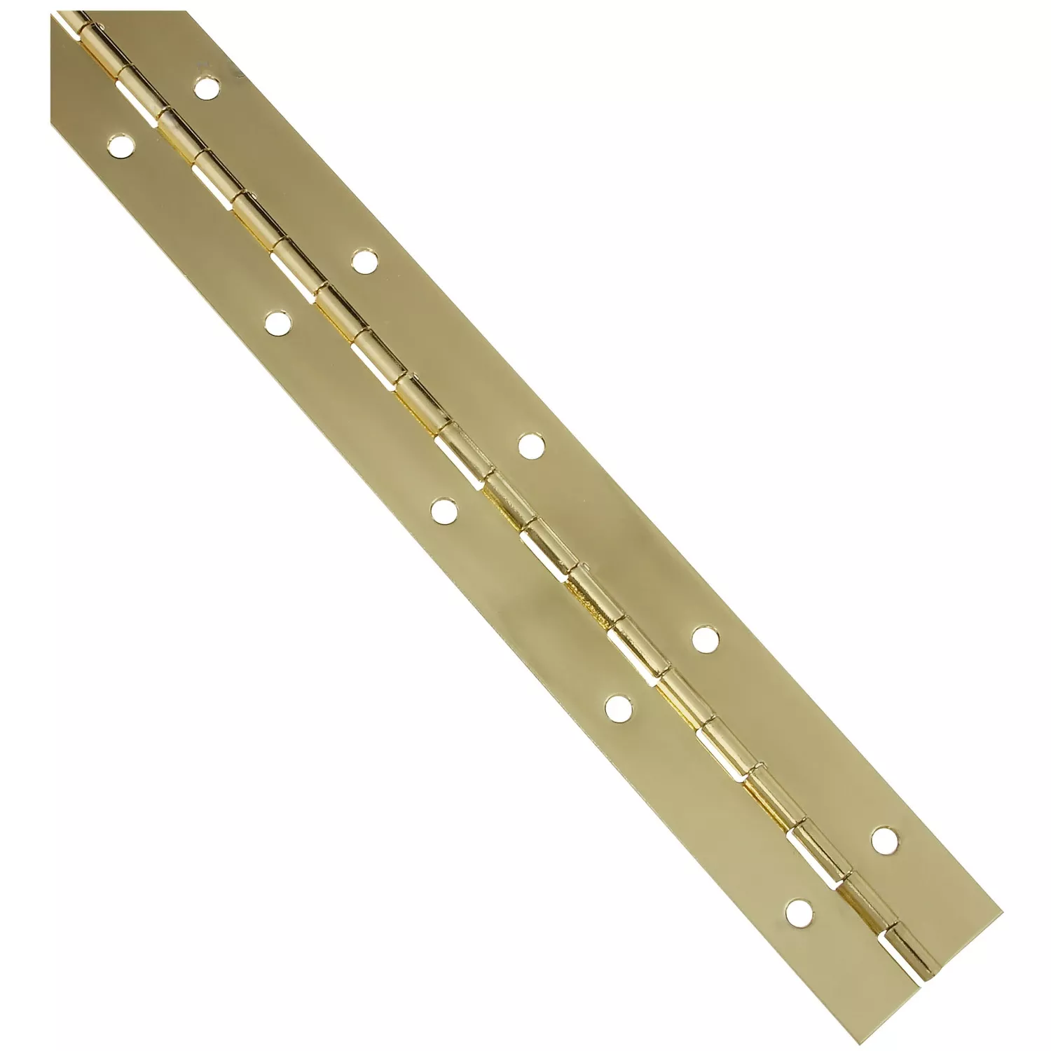 National Hardware 12 In. L Brass-plated Continuous Hinge 1 Pk