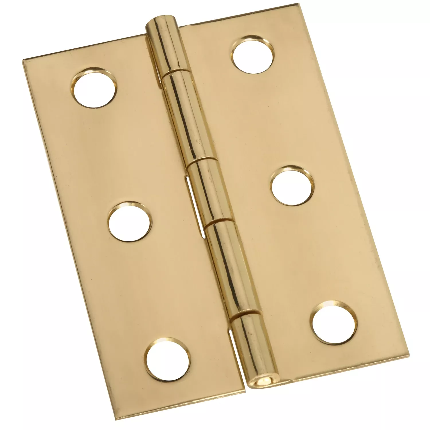 National Hardware 2-1/2 In. L Solid Brass Door Hinge 1 Pk