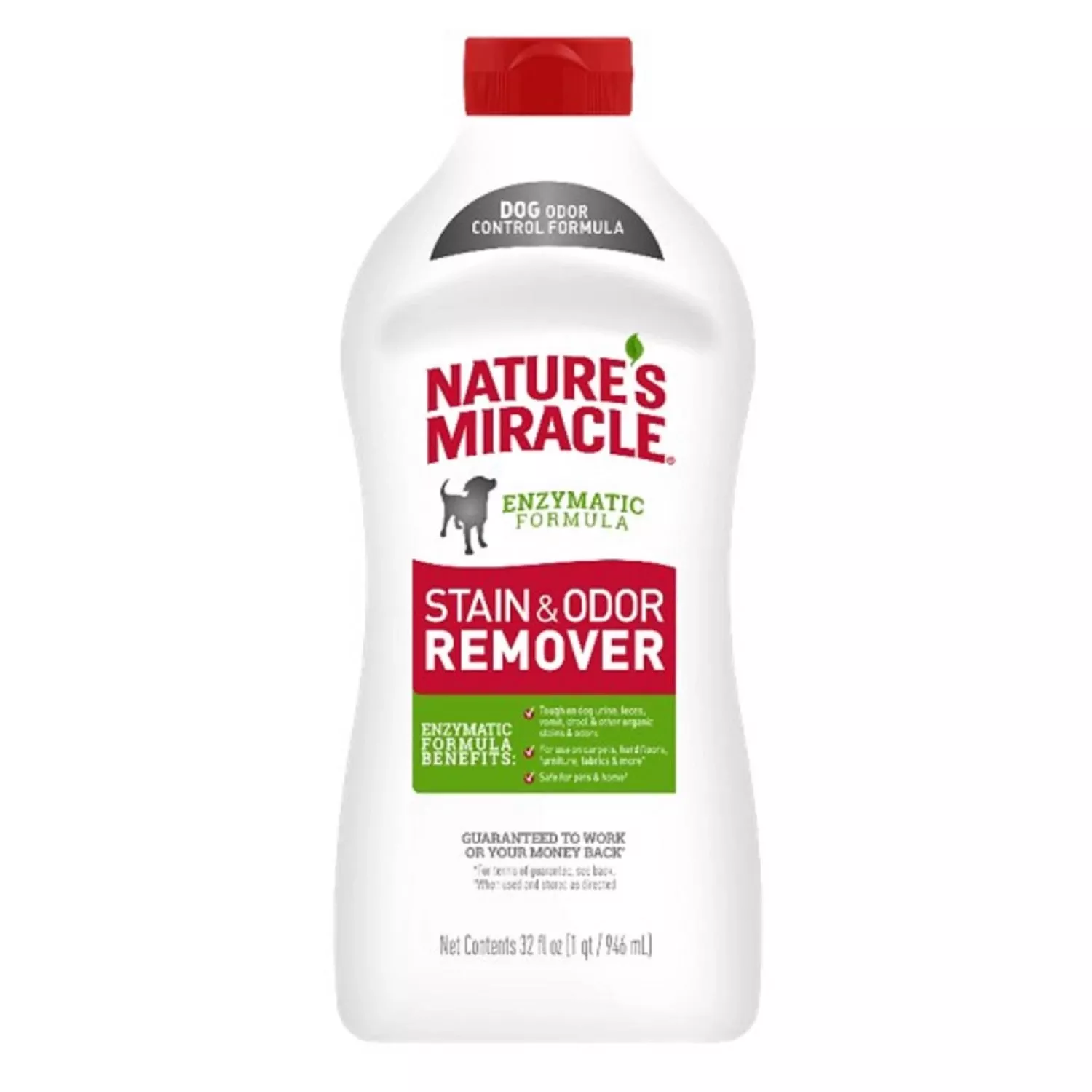 Nature's Miracle No Scent Pet Stain And Odor Remover 32 Oz Liquid