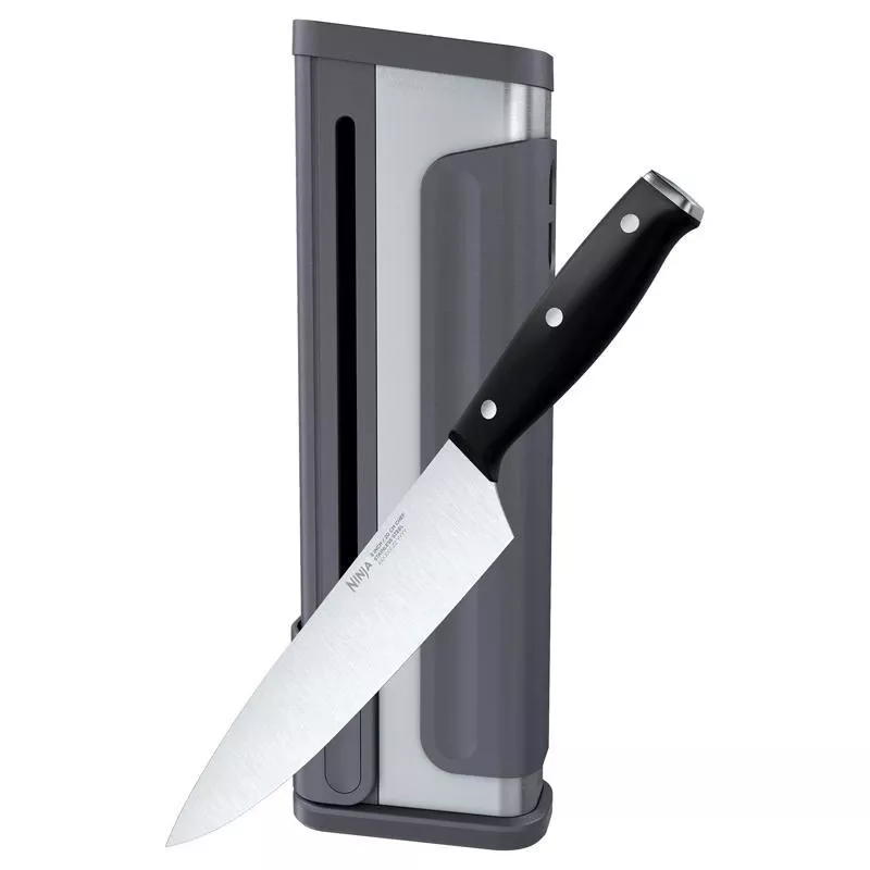 Neverdull Stainless Steel Chef's Knife And Sharpener Set 2 Piece