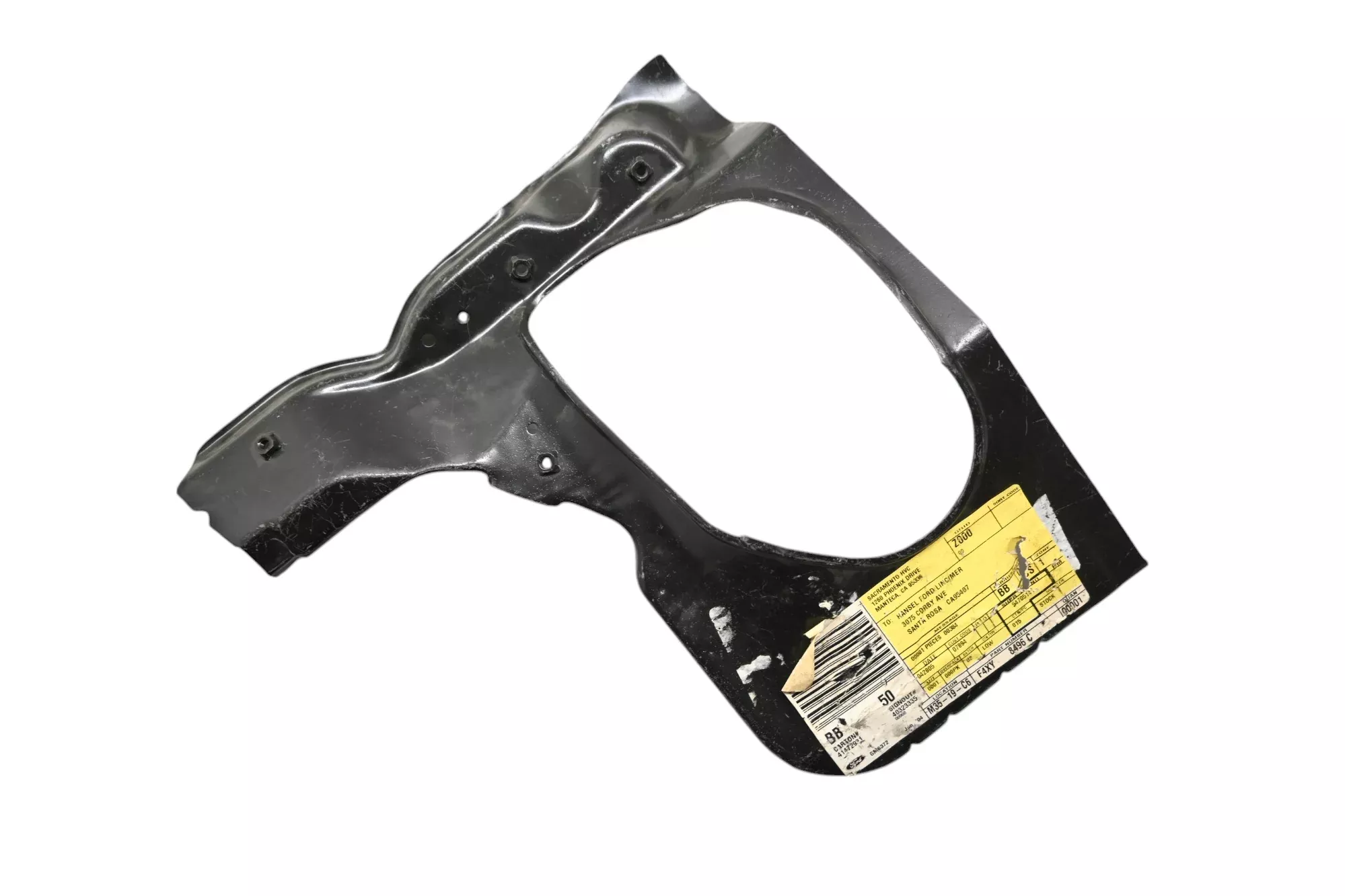New OEM Ford F4XY-8496-C Radiator Core Support Bracket NOS