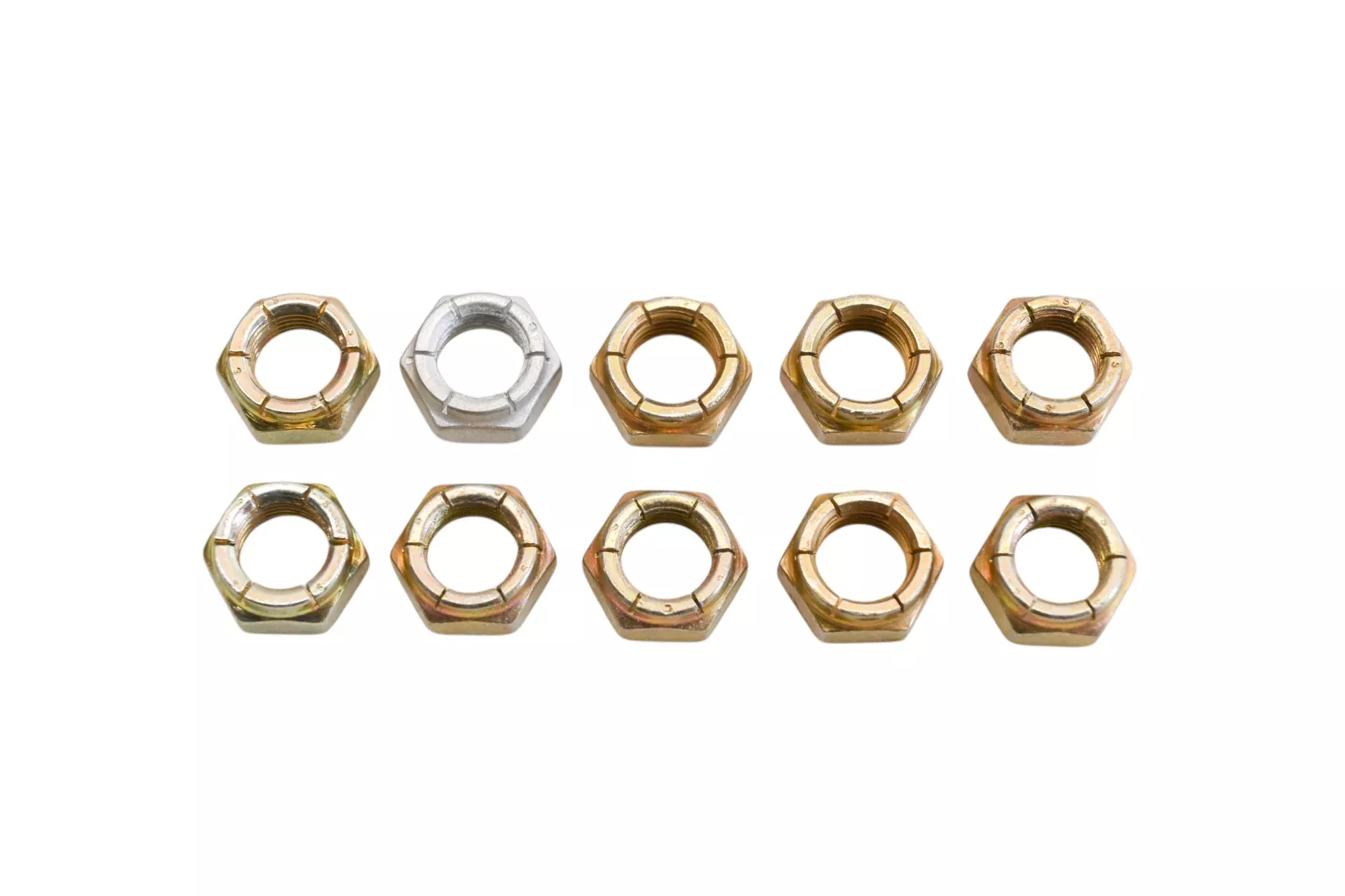 New OEM Polaris 7542507 Flex Lock Nuts Qty 10 NOS