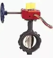 Nibco Wafer Butterfly Valve with Switches for Fire Protection Systems