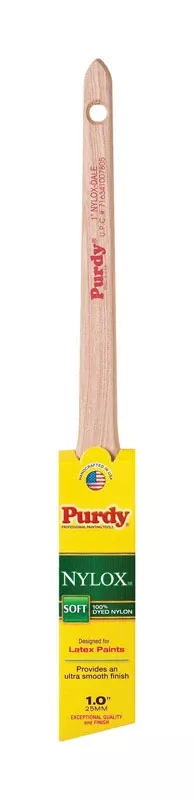 Nylox Dale Angular Sash & Trim Paint Brush, 1 In.
