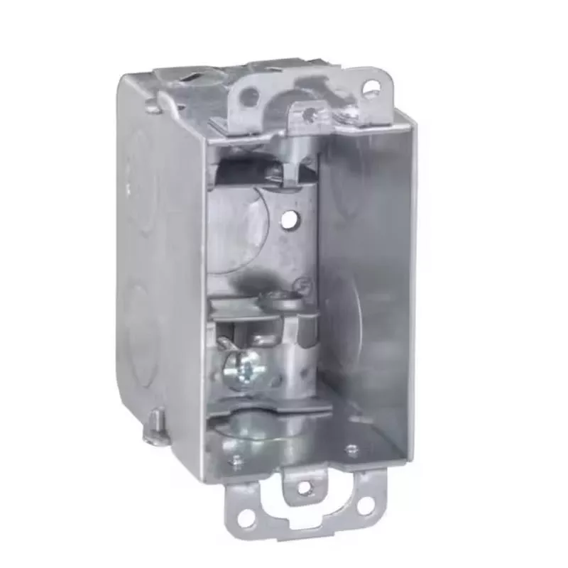 Old Work Rectangle Steel Switch Box 4 Height X 2 Width X 2.5 Length