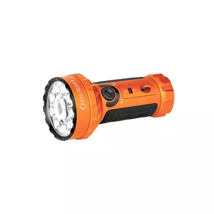 OLIGHT MARAUDERMINIOG Marauder Mini Powerful LED Flashlight With RGB – Orange