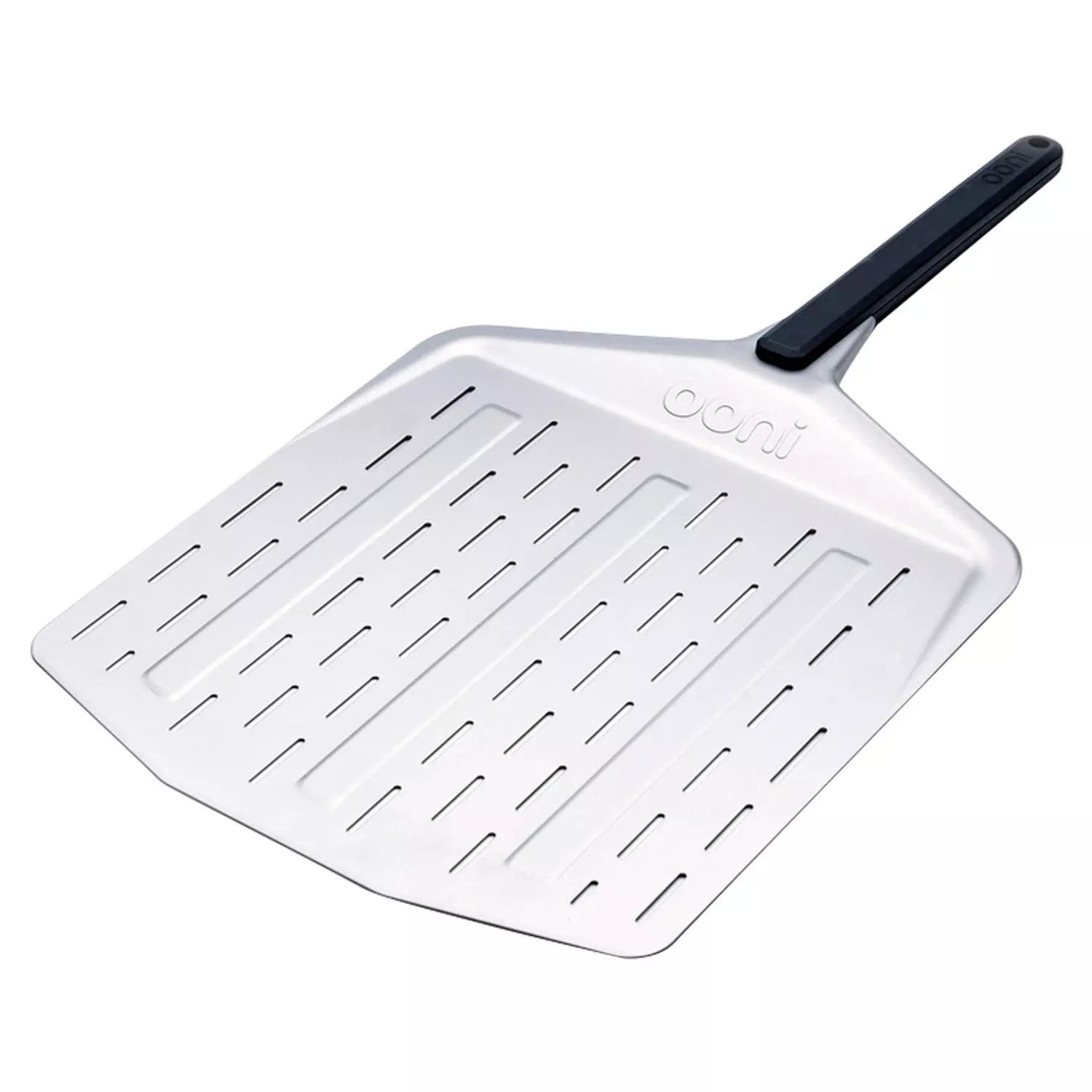 Ooni 14 In Perforated Black/silver Pizza Peel
