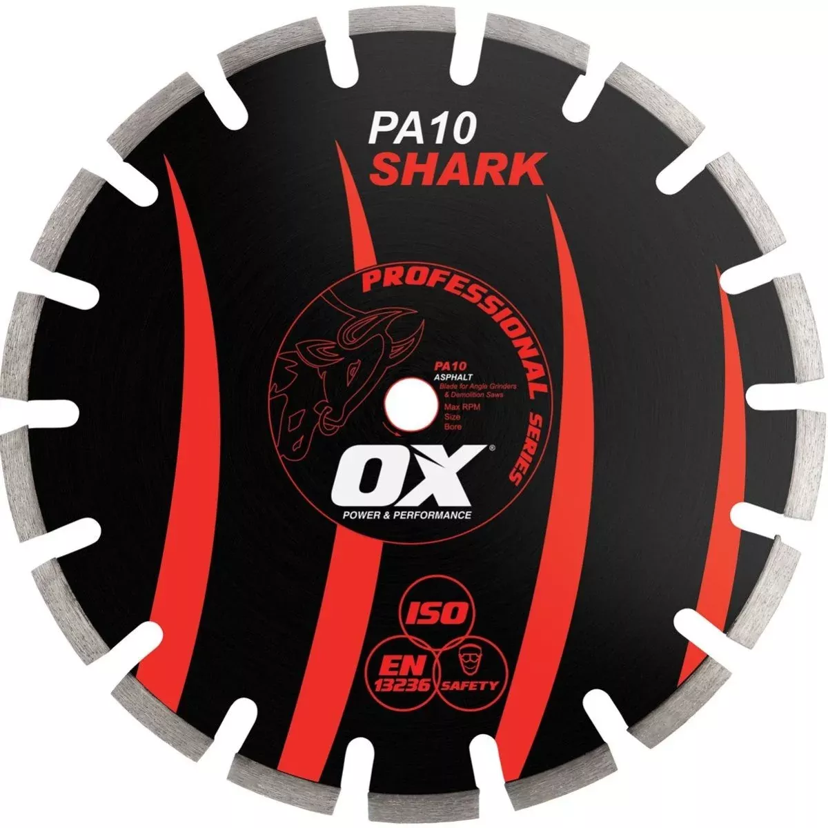 Ox Pro Asphalt Diamond Blade