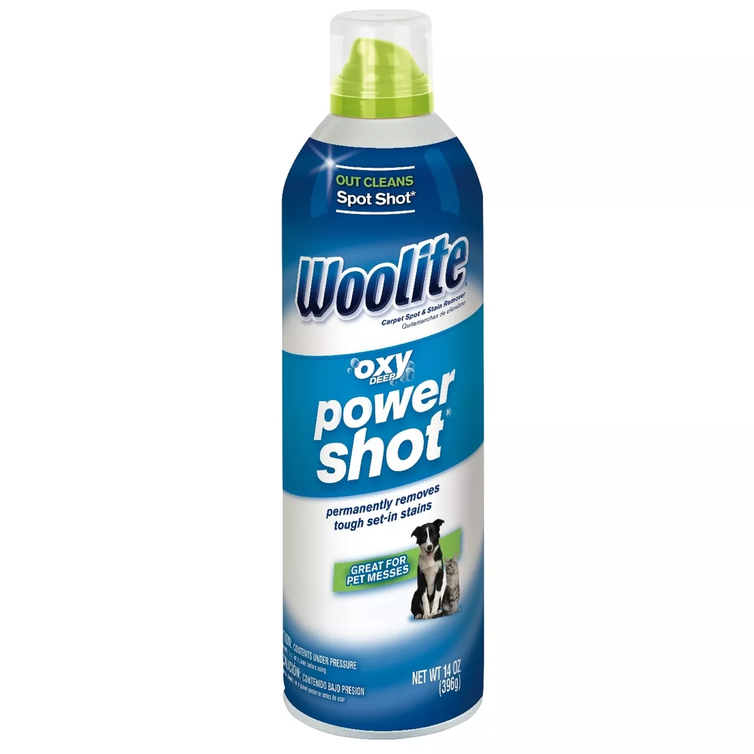 Oxy Deep Power Shot Spot & Stain Carpet Cleaner, 14 Oz.