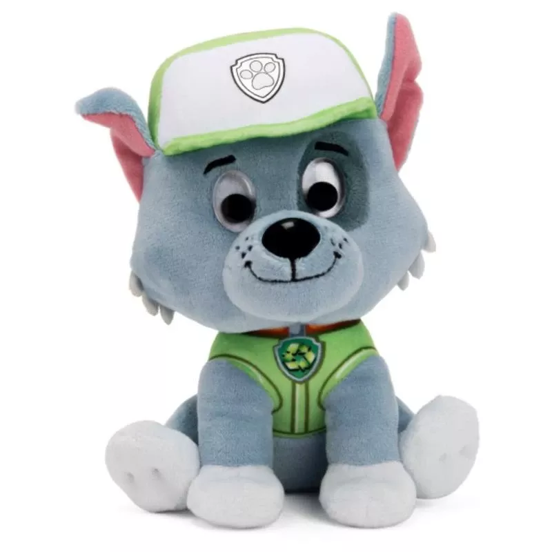 Paw Patrol Plush Toy Rocky - Multicolored Polyester - 7" Height