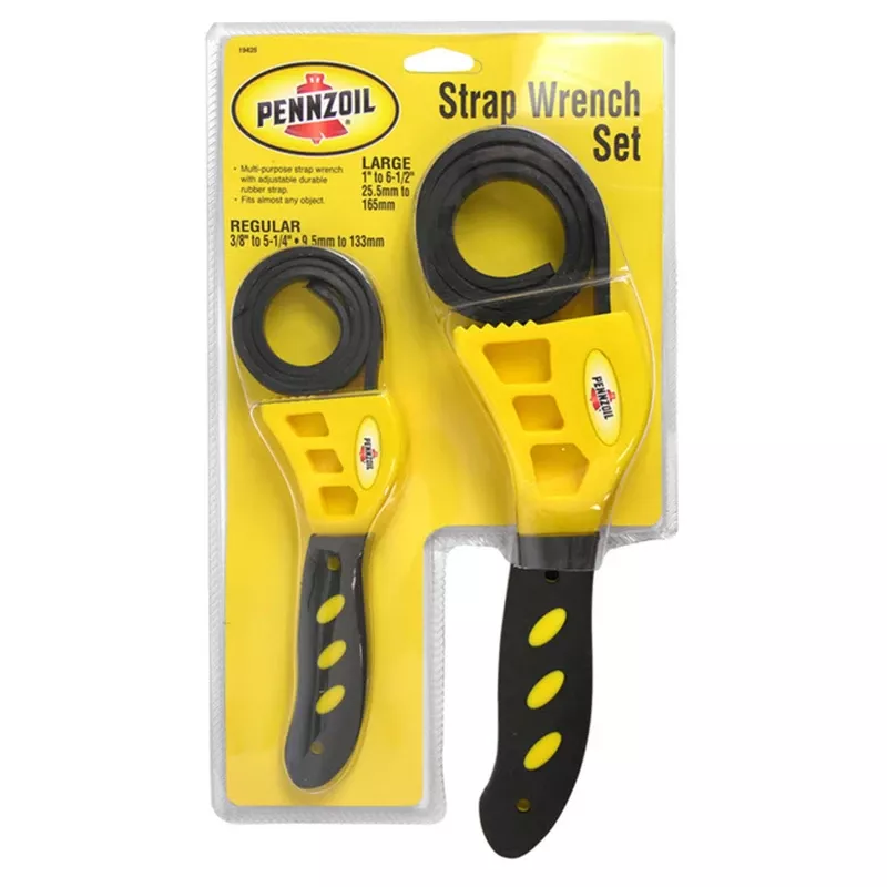 Pennzoil Strap Wrench Set 6-1/2 In.