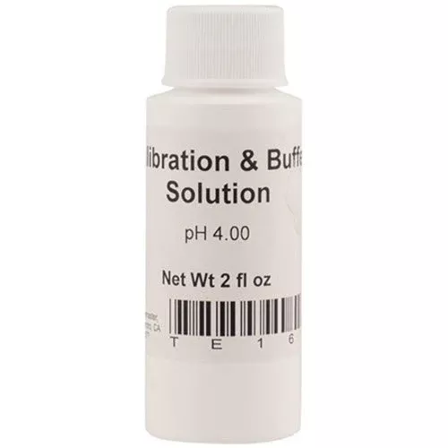 pH 4.00 Standard Buffer Solution - Pink - 2 fl oz