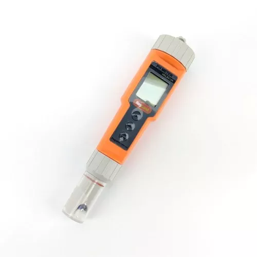 pH Meter | Digital Display | Automatic Temperature Compensation | 0.01 Resolution | Buffer Solution Included - KL04169