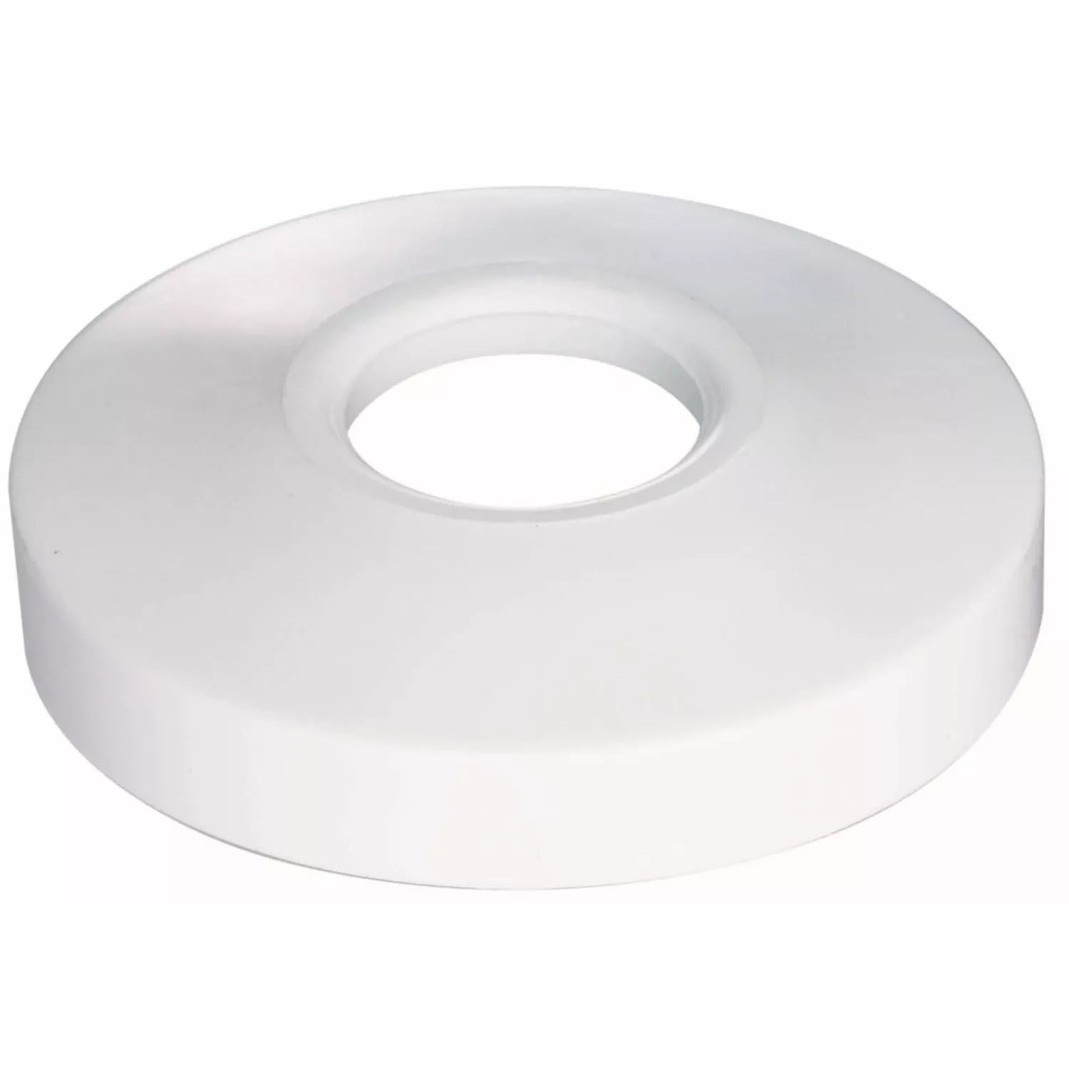 Plastic Shallow Flange 3/4 Inch - Durable White Plumbing Solution