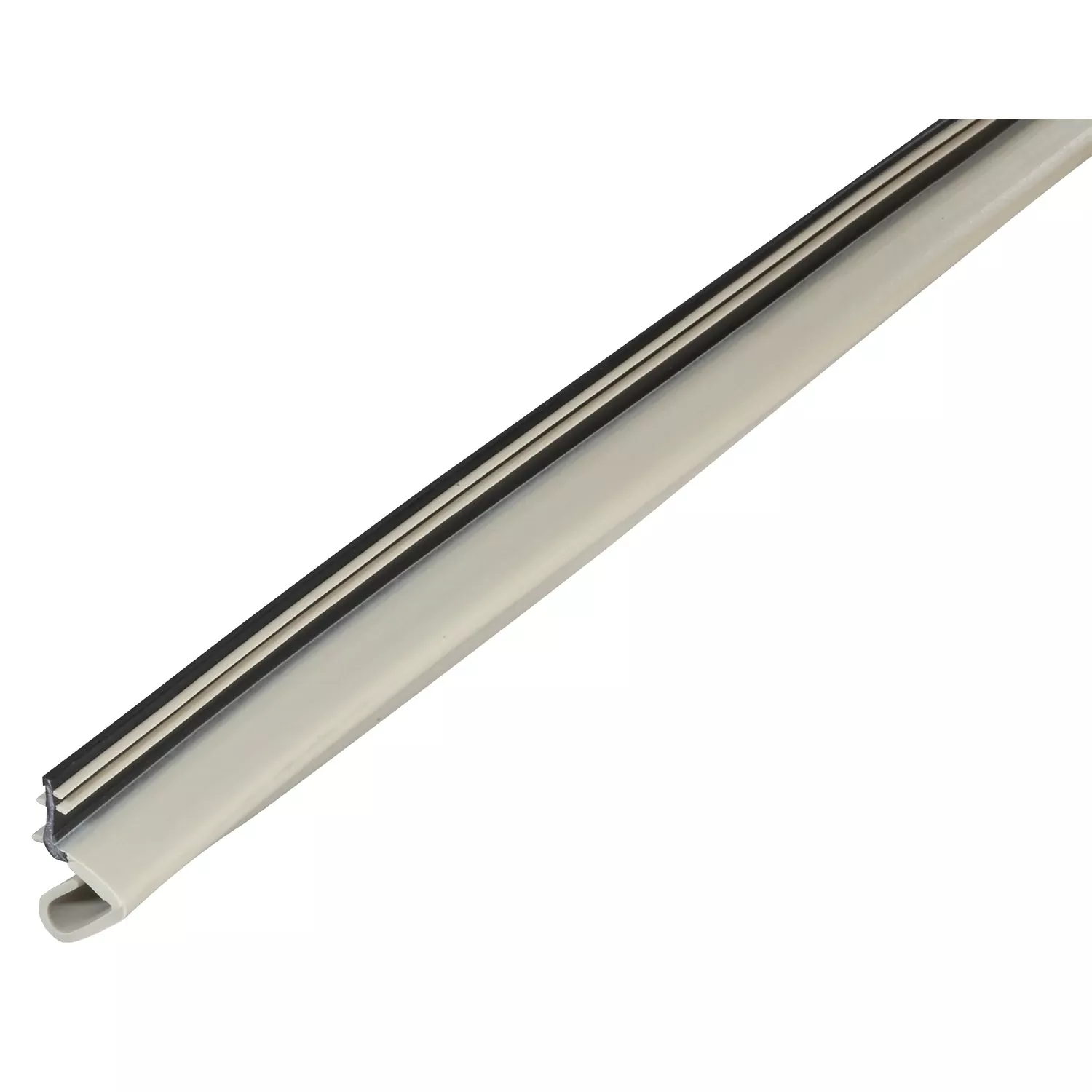 Platinum Collection 81 In. White Rubber Kerf Molding Weatherstrip