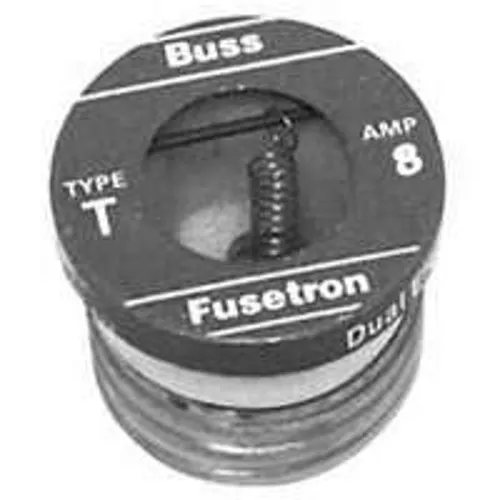 Plug Fuse-8 Amp- Time Delay- 125 VAC- 10 KA