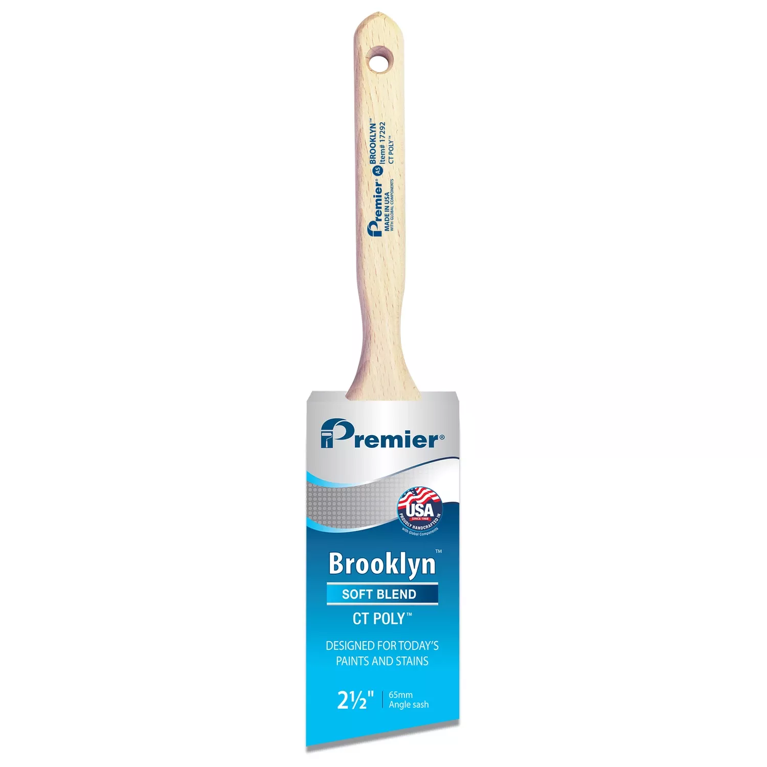 Premier Brooklyn 2-1/2 In. Soft Angle Paint Brush