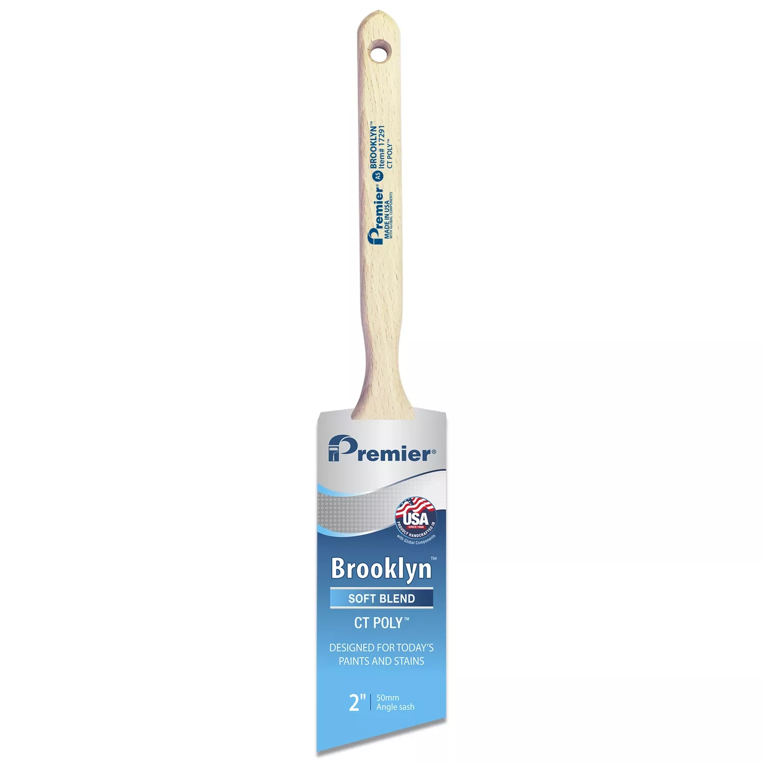 Premier Brooklyn 2 In. Soft Angle Paint Brush