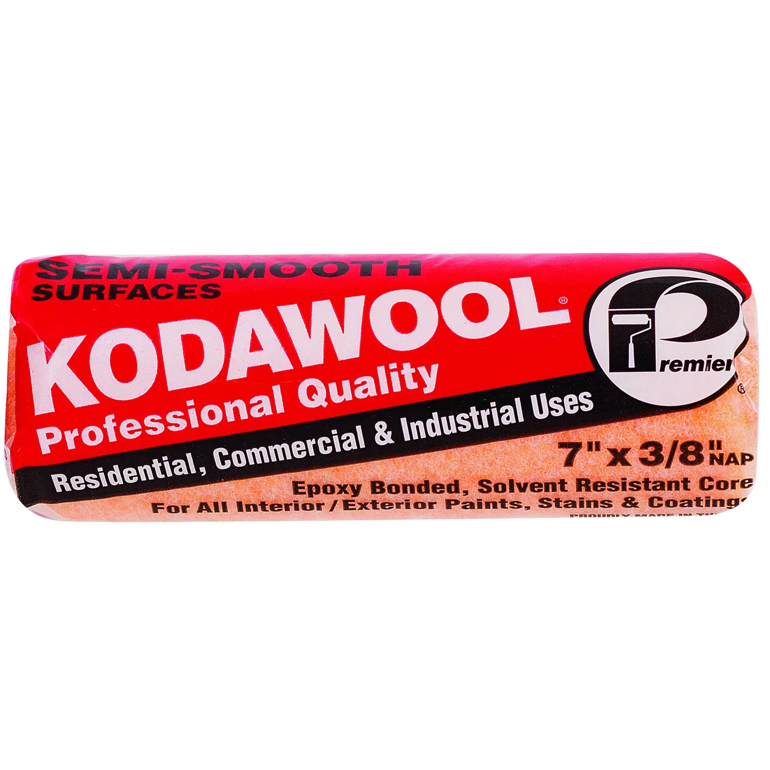 Premier Kodawool Knitted Wool/polyester 7 In. W X 3/8 In. Paint Roller Cover 1 Pk