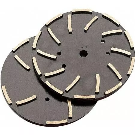 Premium Black Floor Grinding Heads – 12″
