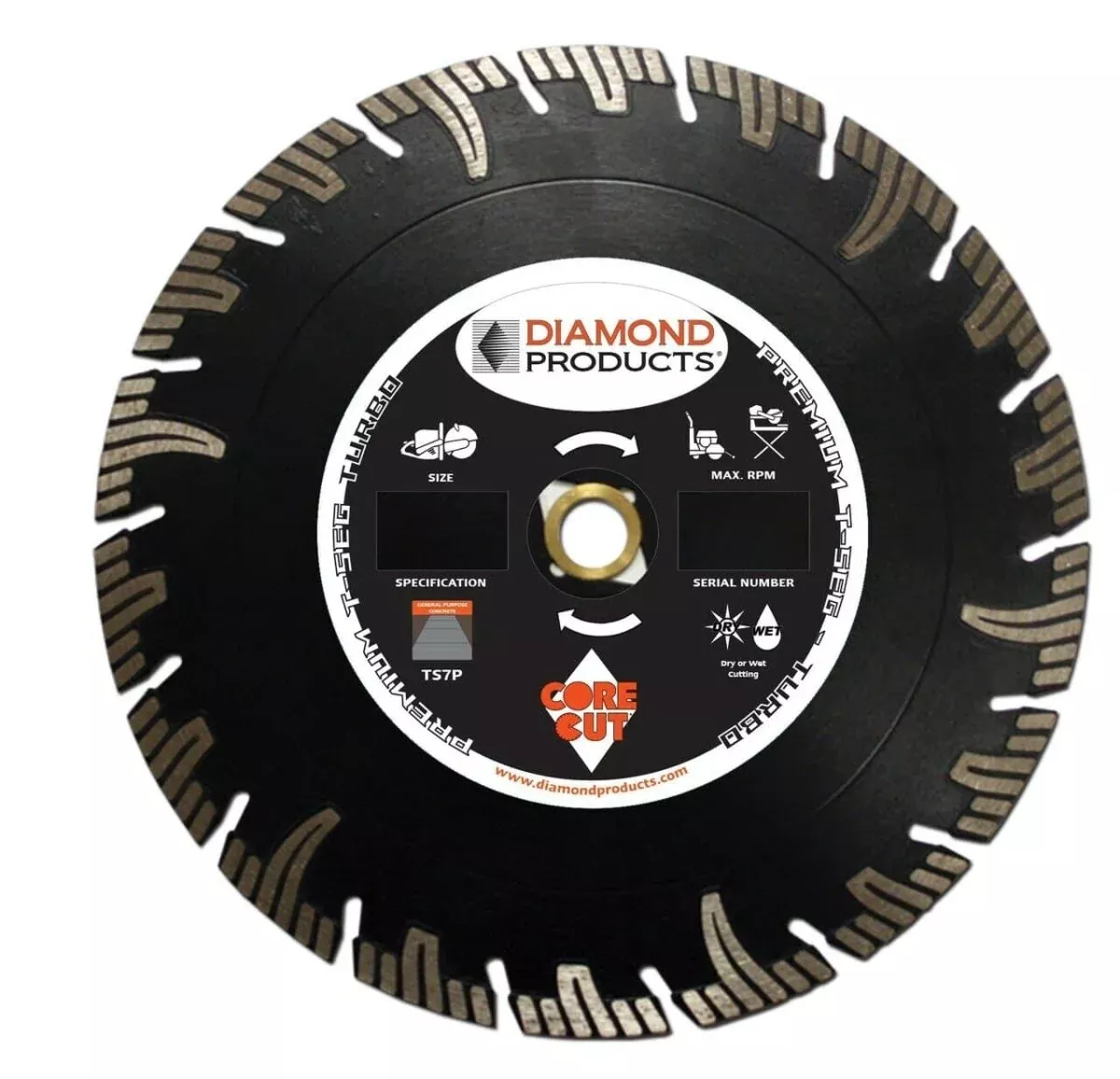 Premium T-Seg Turbo High Speed Blade