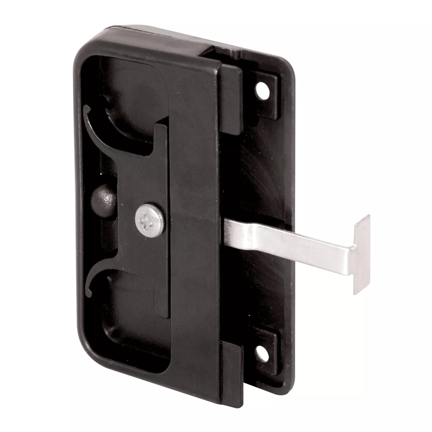 Prime-line Zinc-plated Black Plastic Latch And Pull 1 Pk