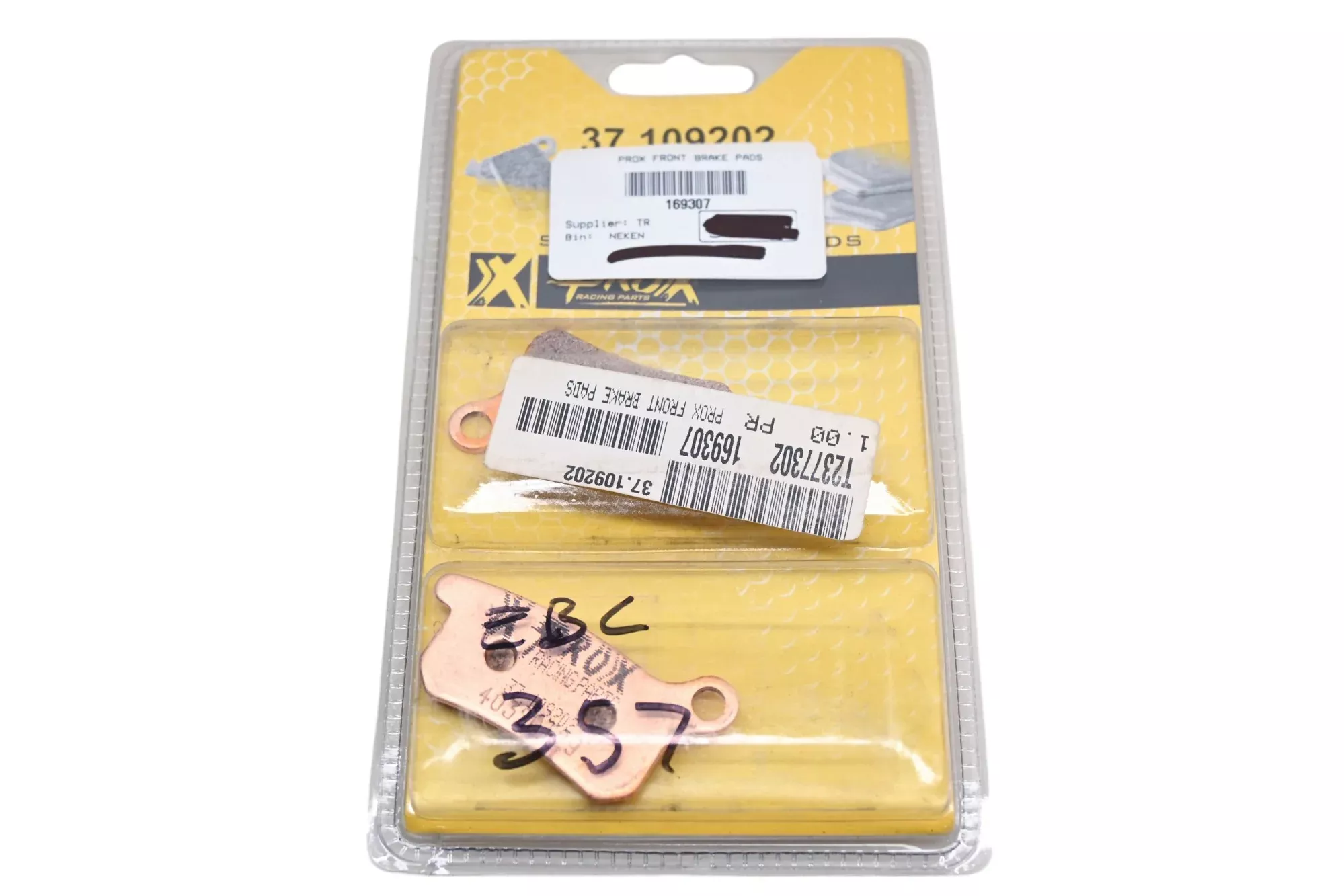 Pro-X 37-109202, 169307 Front Brake Pad Kit NOS
