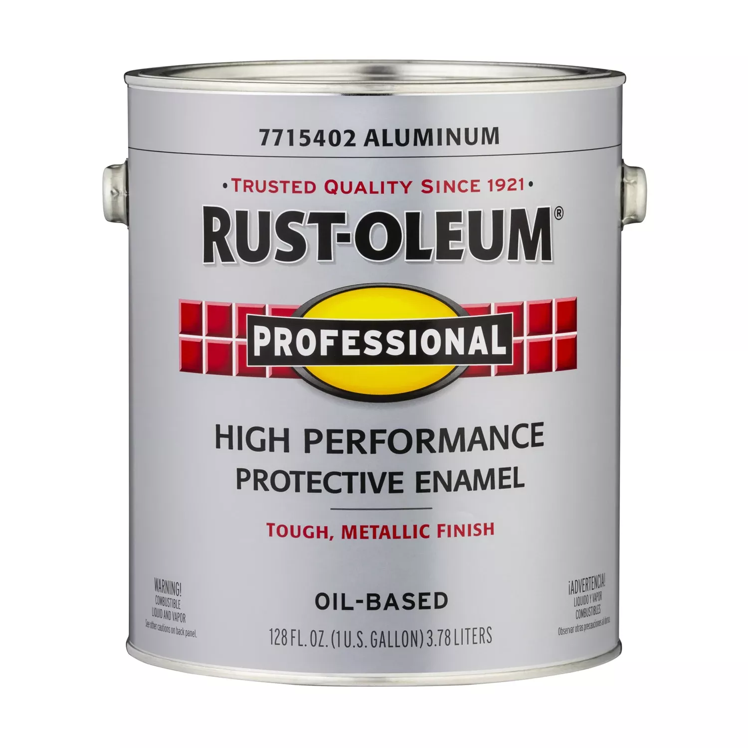 Professional Enamel Coating, Aluminum, 1-gallon