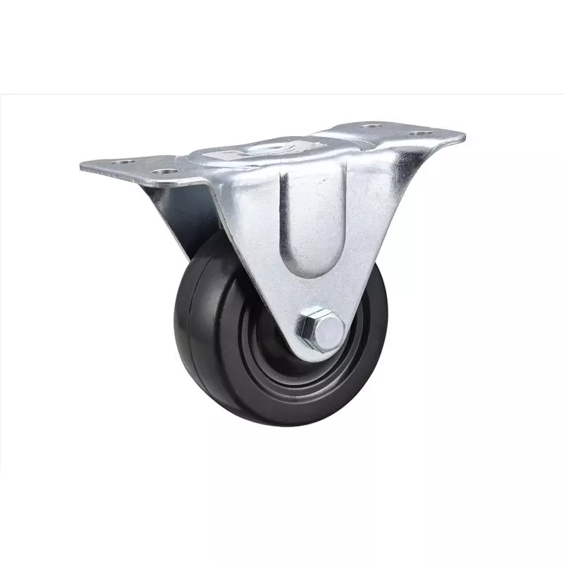 Projex 3 In. D Soft Rubber Caster 175 Lb 1 Pk