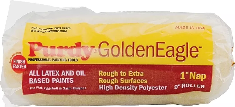 Purdy Goldeneagle Polyester 9 In. W X 1/2 In. Regular Paint Roller Cover 1 Pk