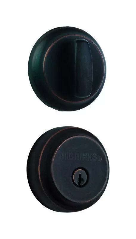 Push Pull Rotate Oil Rubbed Bronze Steel Deadbolt Model 23061-150