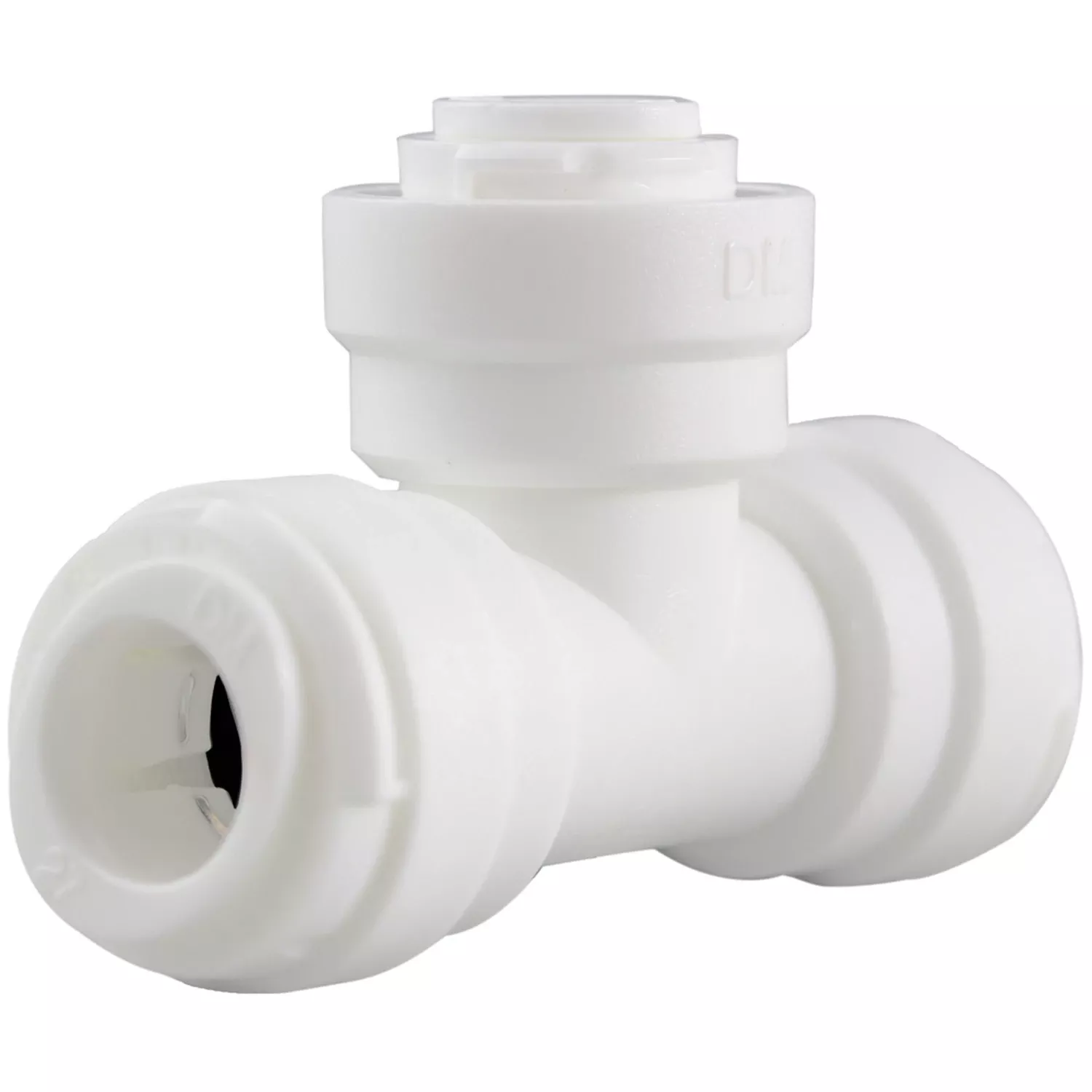 Quick Connect 3/8 In. Push X 3/8 In. D Push Plastic Tee Fitting