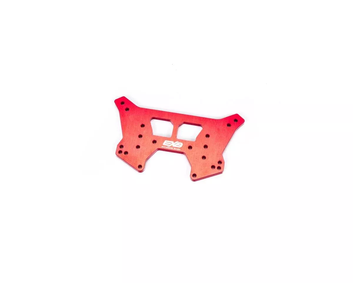 Rear Shock Tower CNC 7075 T6 Aluminum RS Red (ARA320578)