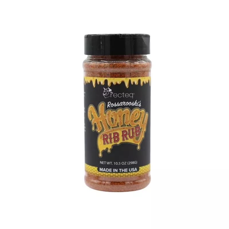 Recteq Rossarooski's Honey Rib Bbq Rub 10.5 Oz Bottle