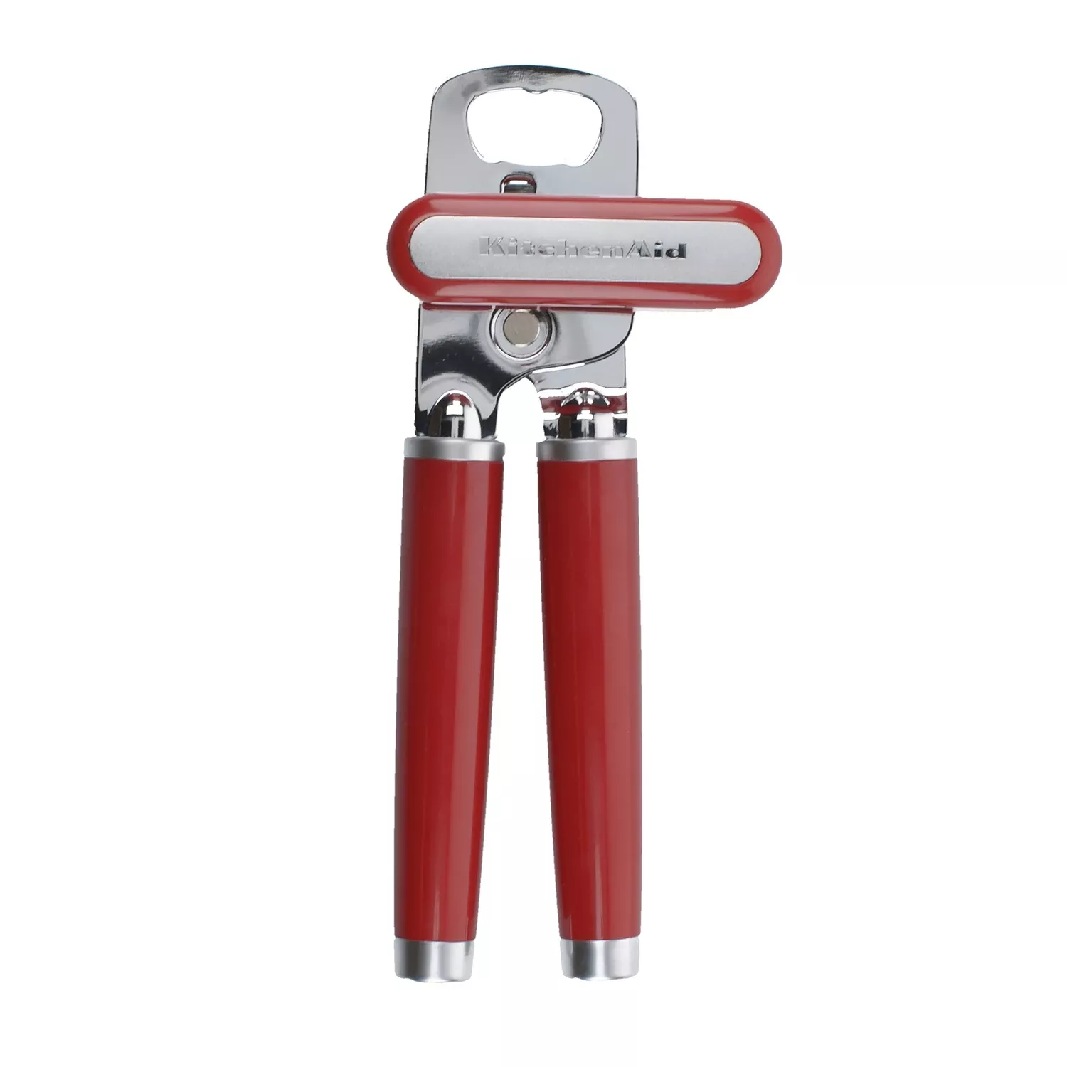 Red Multi-function Can Opener With Integrated Bottle Opener Ke199ohera