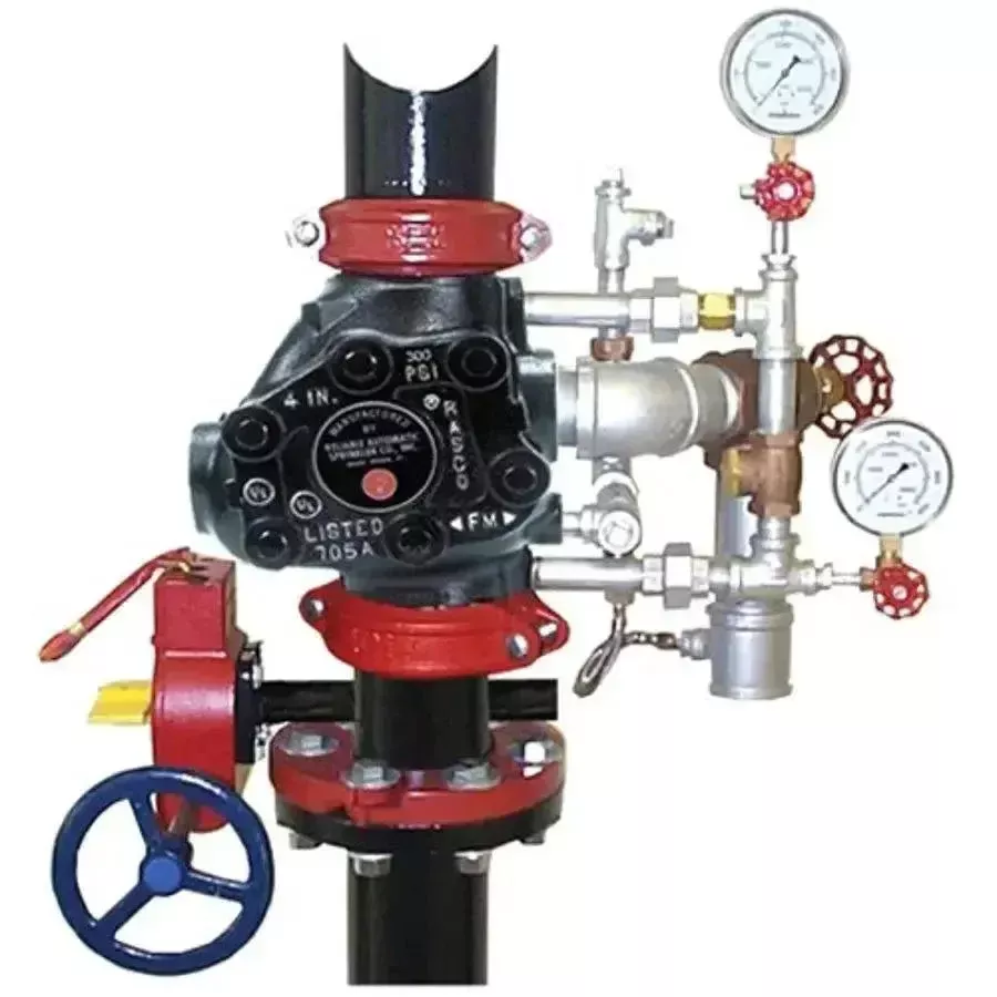 Reliable E3 Fire Alarm Valve & Trim - Water Flow Detection