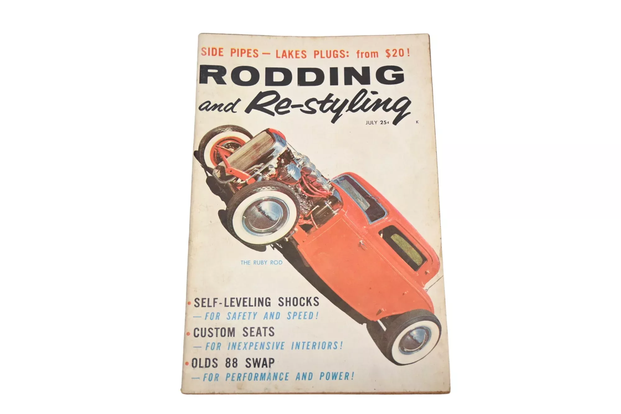 Rodding And Re-Styling RO005-19 July 1958 Magazine