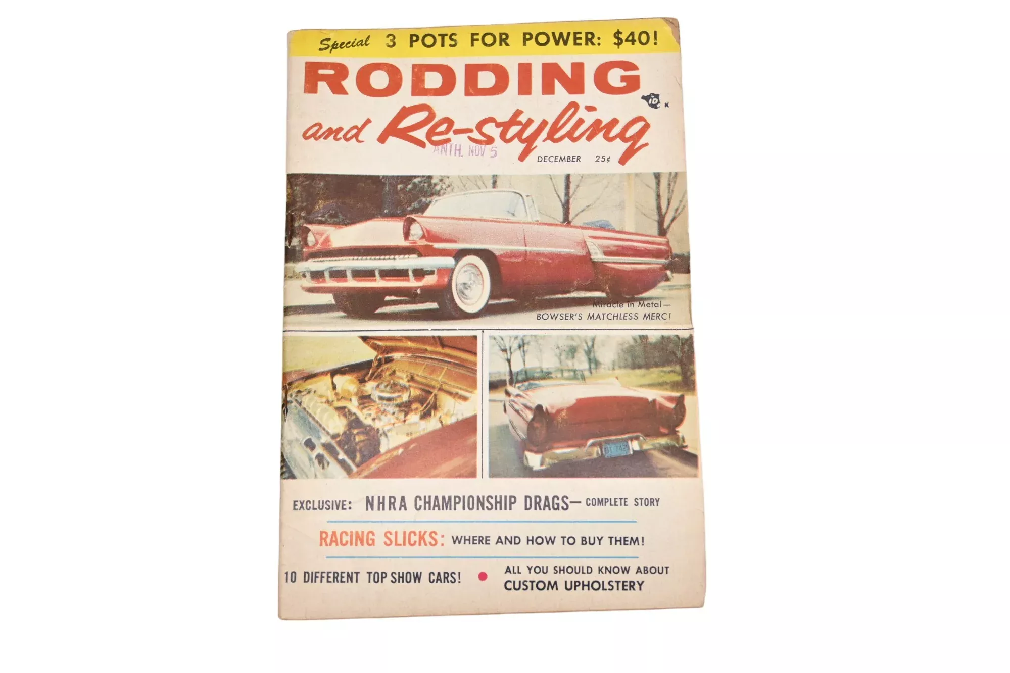 Rodding And Re-Styling RO013-32 December 1957 Magazine